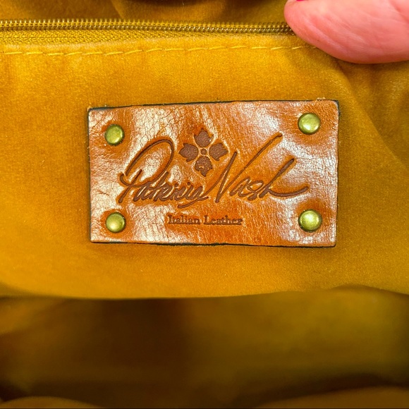 Patricia Nash Tooled Rose Satchel Leather - Picture 5 of 6